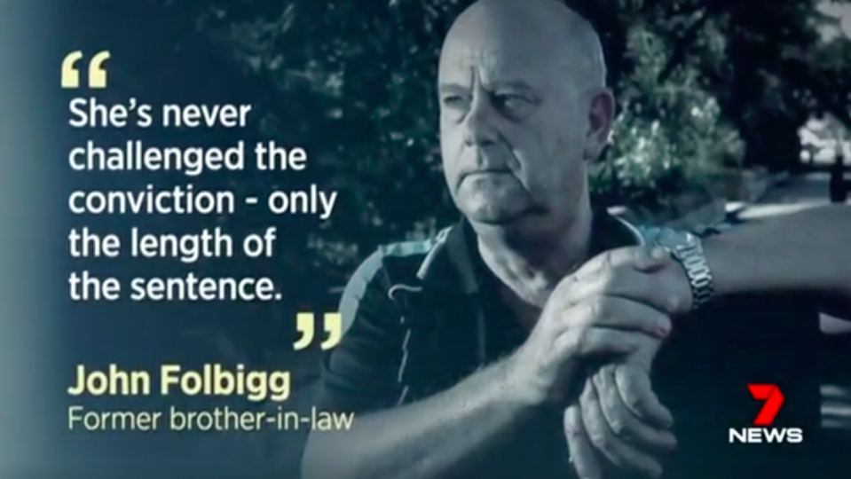 The family of Folbigg’s ex-husband still believe she is guilty. Source: 7 News