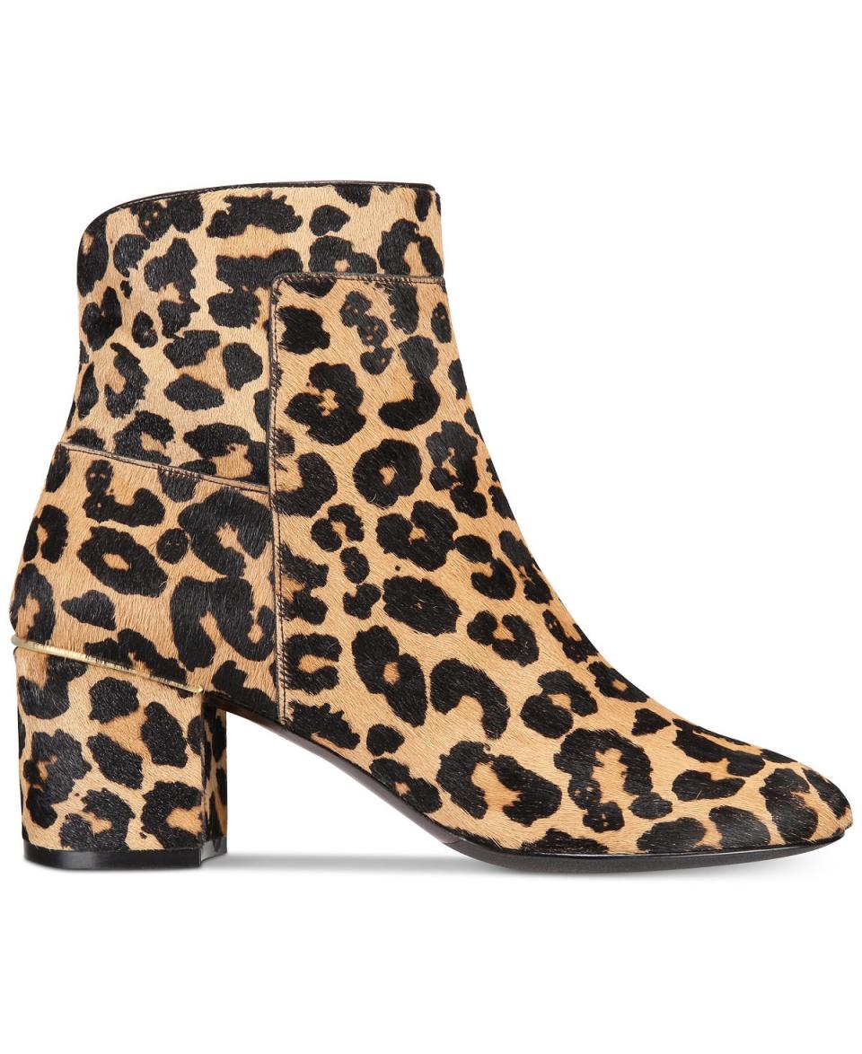 Fresh Ways to Wear Leopard Print This Fall: Ankle Boots