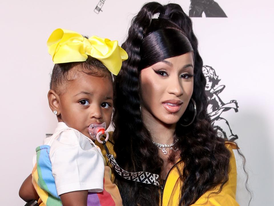 Cardi B shares 2-year-old Kulture with husband Offset.