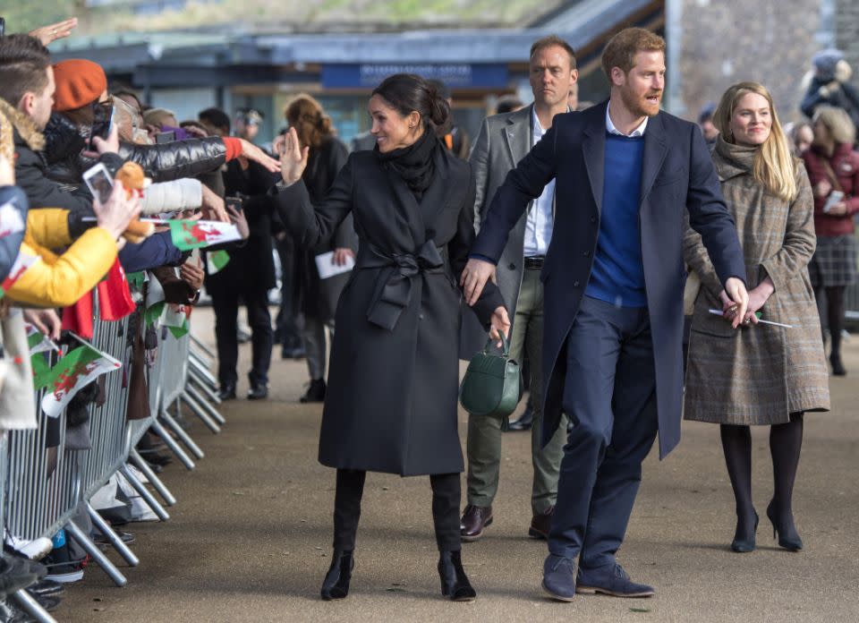 She's in charge of Meghan's social engagement and helps her out on the day. Photo: Getty Images