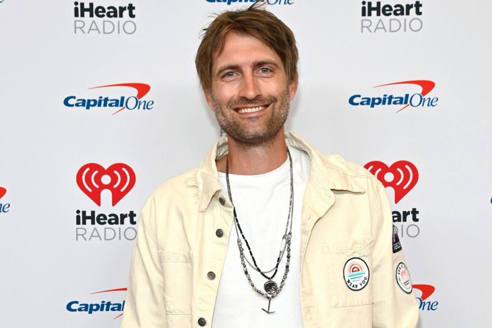 LAS VEGAS, NEVADA - SEPTEMBER 24: (FOR EDITORIAL USE ONLY) Ryan Hurd arrives at the 2022 iHeartRadio Music Festival at T-Mobile Arena on September 24, 2022 in Las Vegas, Nevada. (Photo by David Becker/Getty Images for iHeartRadio)