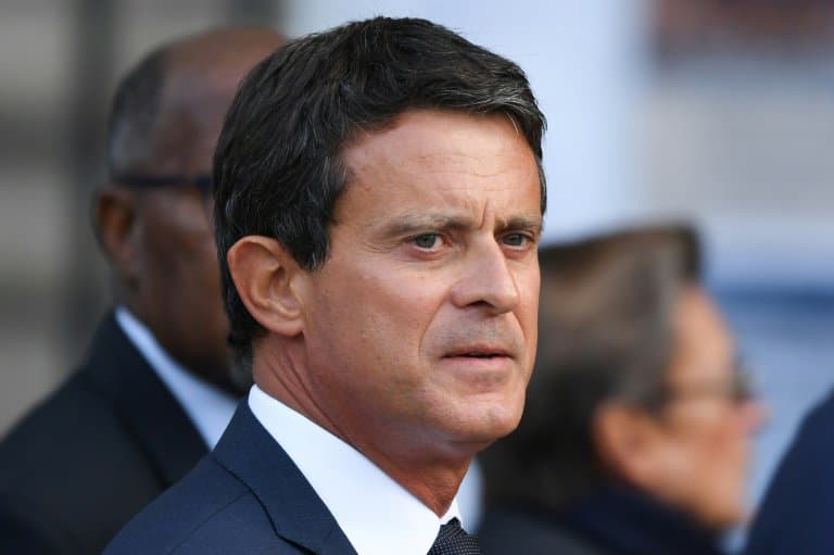 L'ancien Premier ministre Manuel Valls à Paris le 30 septembre 2019 pour les funérailles de Jacques Chirac - ERIC FEFERBERG © 2019 AFP