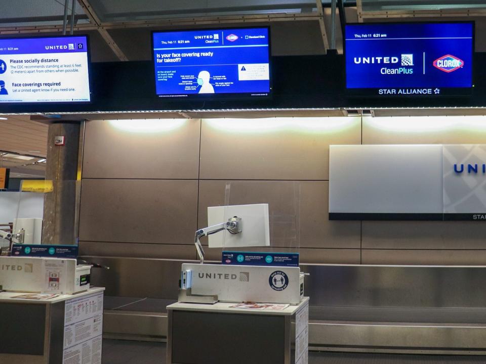 Flying United Airlines during pandemic