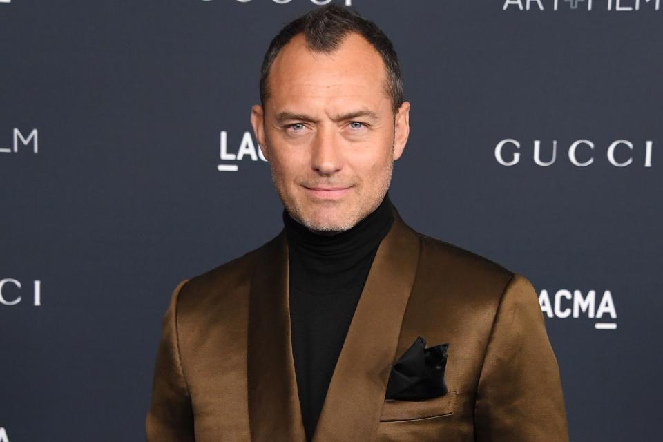 <p>Steve Granitz/FilmMagic</p> Jude Law in LA in 2022