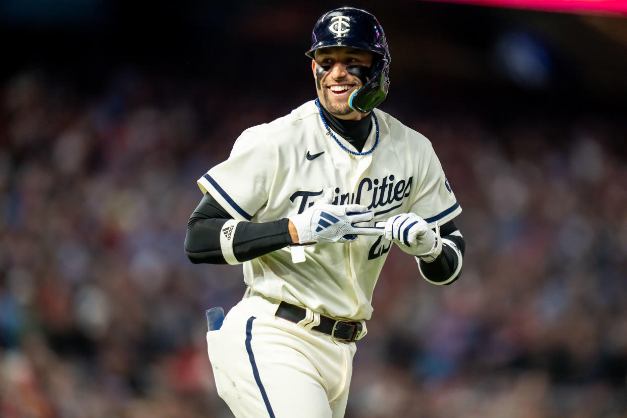 Royce Lewis endured an injury-marred rookie season, but with improved health, he could be looking at a big second campaign and good value in fantasy baseball. (Photo by Brace Hemmelgarn/Minnesota Twins/Getty Images)