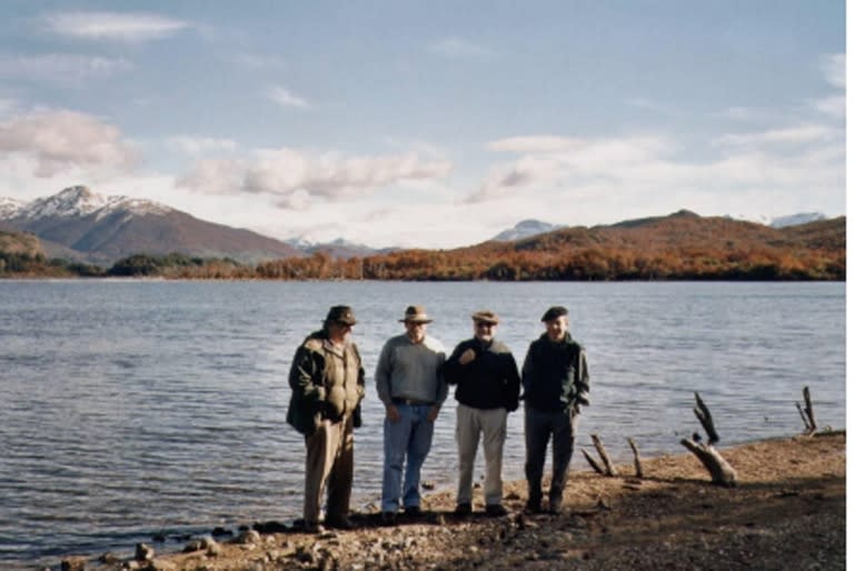 Foto histórica de los amigos