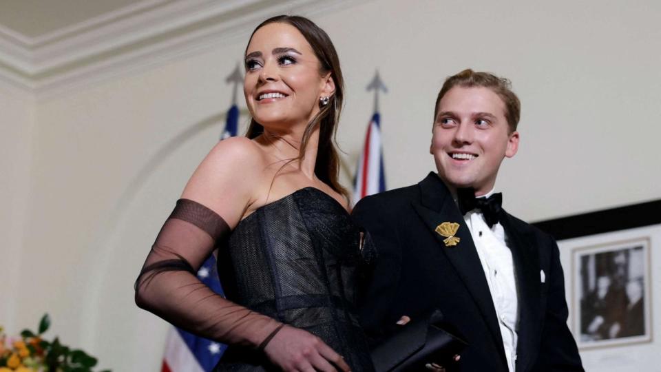 PHOTO: Naomi Biden, the granddaughter of President Joe Biden, and her husband Peter Neal arrive for a State Dinner in honor of Australia's Prime Minister Anthony Albanese and Jodie Haydon, in Washington, D.C., on Oct. 25, 2023. (Samuel Corum/AFP via Getty Images, FILE)