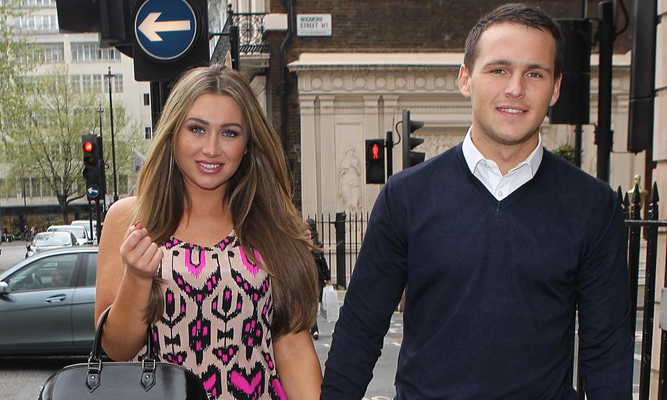 Lauren Goodger and Jake McLean pictured together in 2013. (Getty Images)