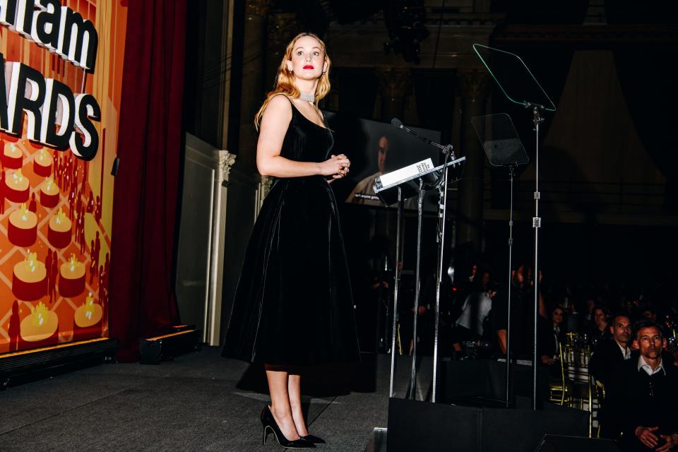 Jennifer Lawrence at The 2022 Gotham Awards