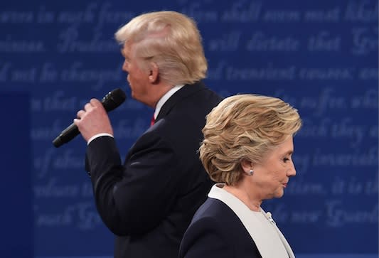 People have turned last night’s debate into a hilarious meme of Trump and Hilary singing a duet