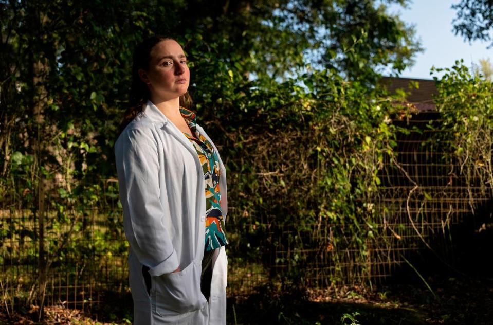 Dr. Sheridan Finnie, a family medicine resident in the Triangle, says she plans to relocate following her training due to North Carolina’s abortion law.
