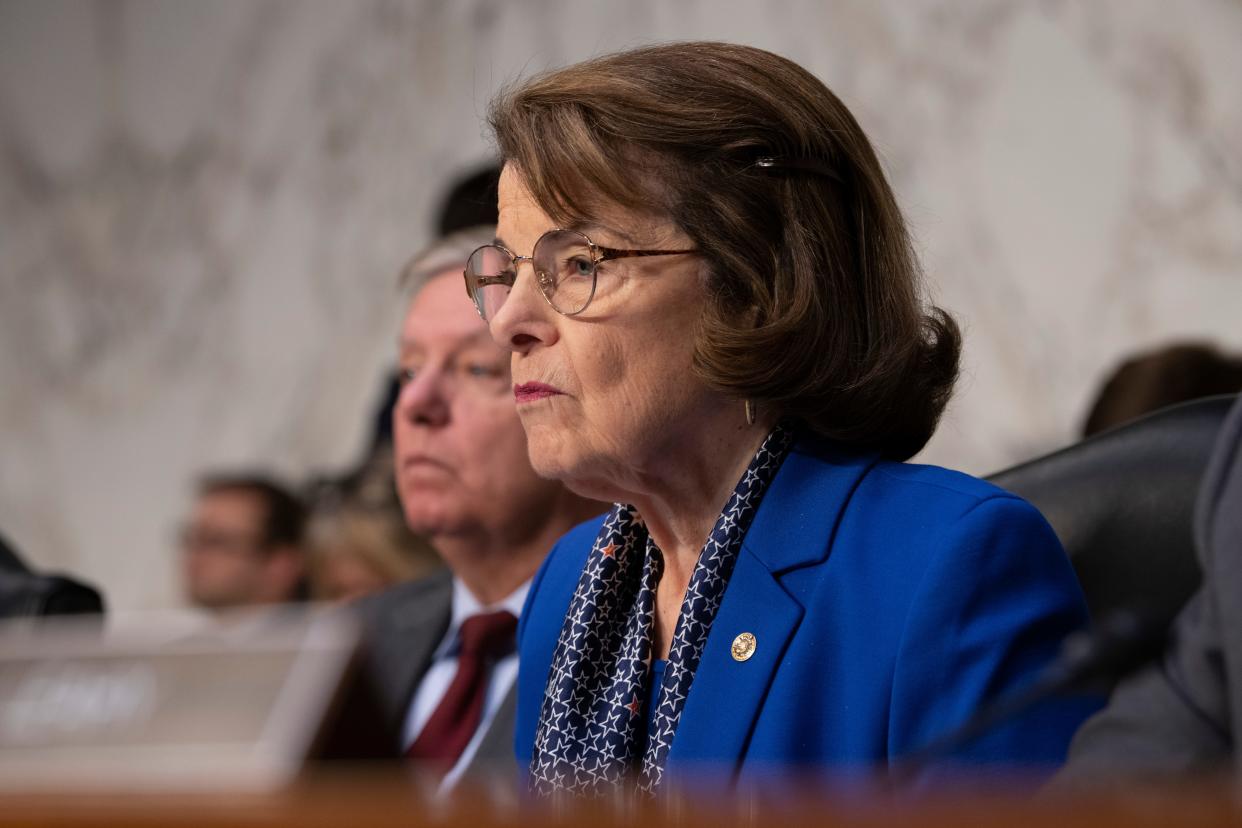 Sen. Dianne Feinstein, D-Calif., has two years left in her term. The 88-year-old hasn't said whether she'll run again in 2024.