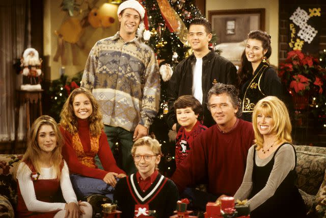 <p>Archives/Disney General Entertainment Content via Getty</p> 'Step by Step' stars Staci Keanan, Christine Lakin, Sasha Michtell, Christopher Castile, Josh Byrne, Brandon Call, Patrick Duffy, Angela Watson and. Suzanne Somers