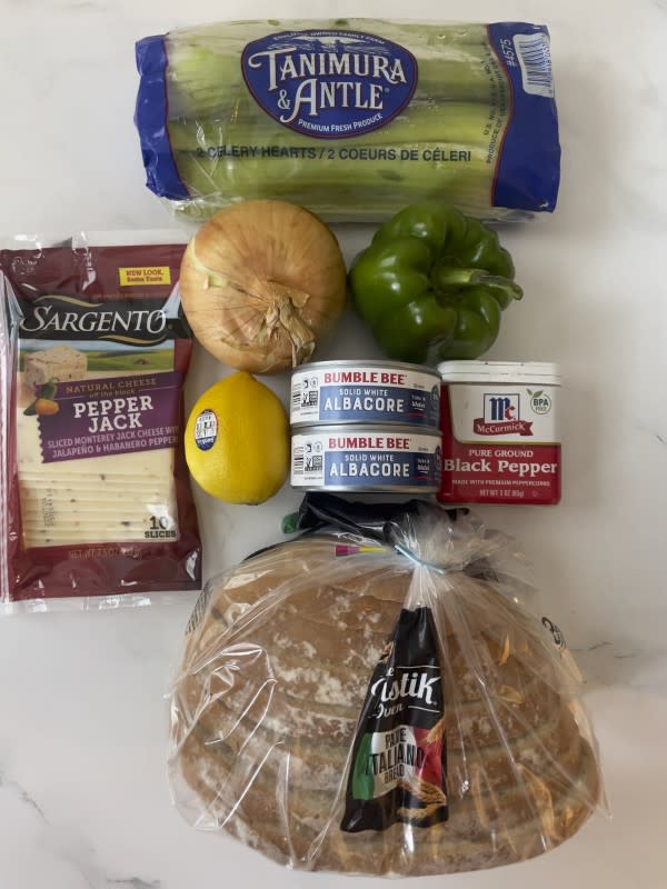 Tom Selleck's Tuna Melt Ingredients<p>Courtesy of Dante Parker</p>