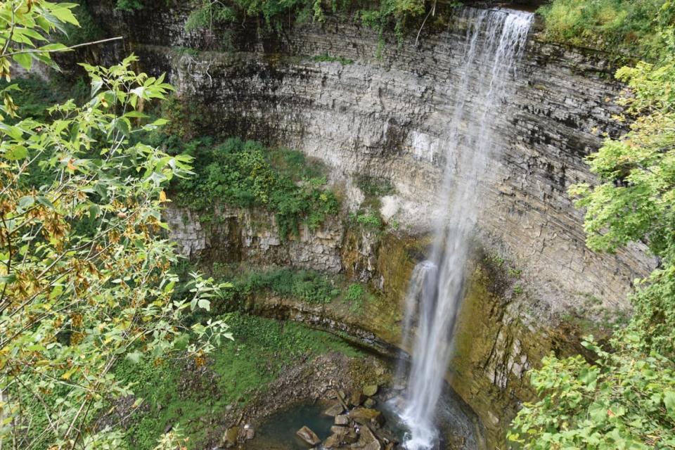 <div class="inline-image__caption"><p>Tew Falls, Hamilton, Ontario.</p></div> <div class="inline-image__credit">Courtesy Brandon Withrow</div>