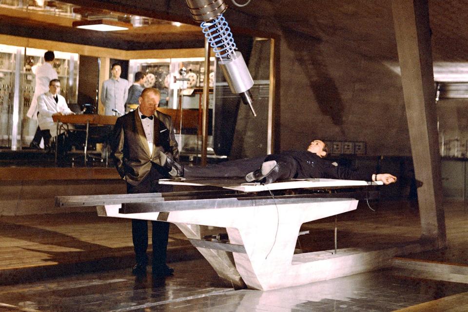 "No, Mr. Bond, I expect you to die!", <em>Goldfinger</em> (1964)