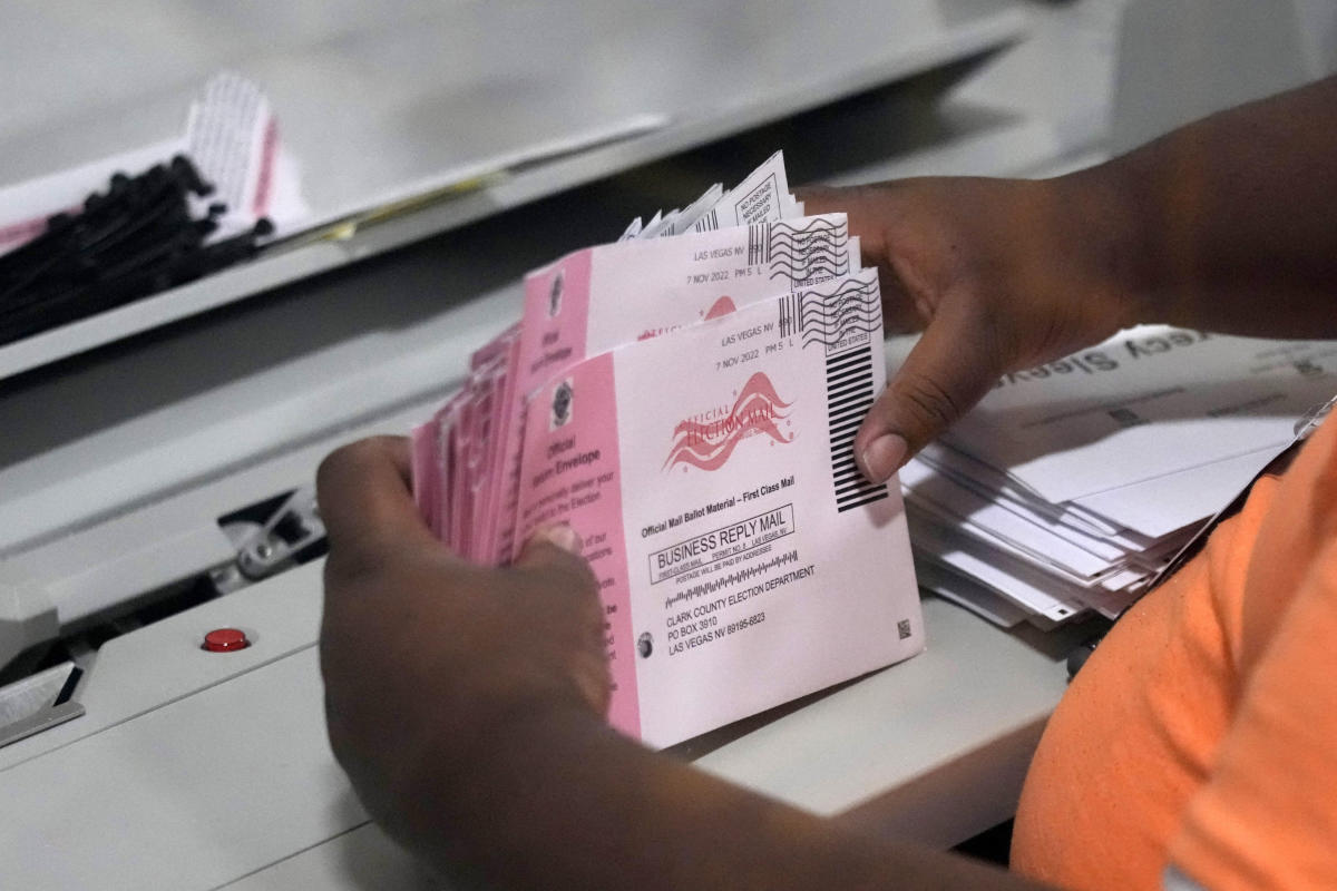 Republicans sue to block counting of Nevada mail-in ballots received after Election Day
