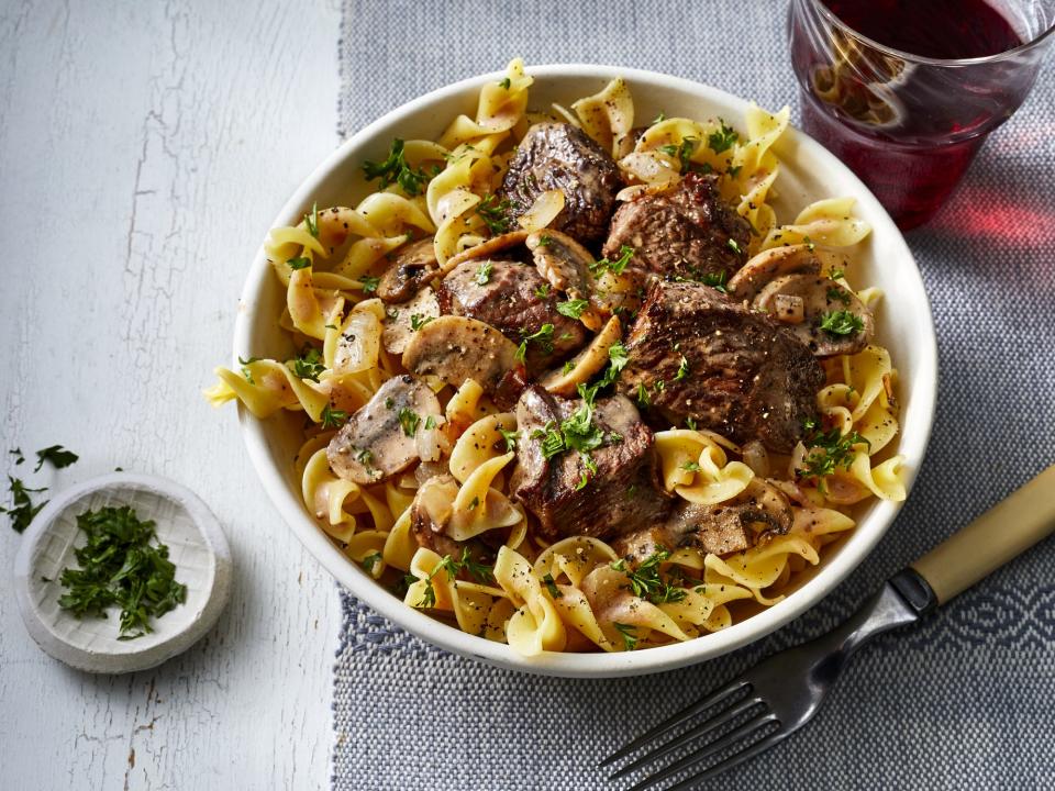 Beef Stroganoff