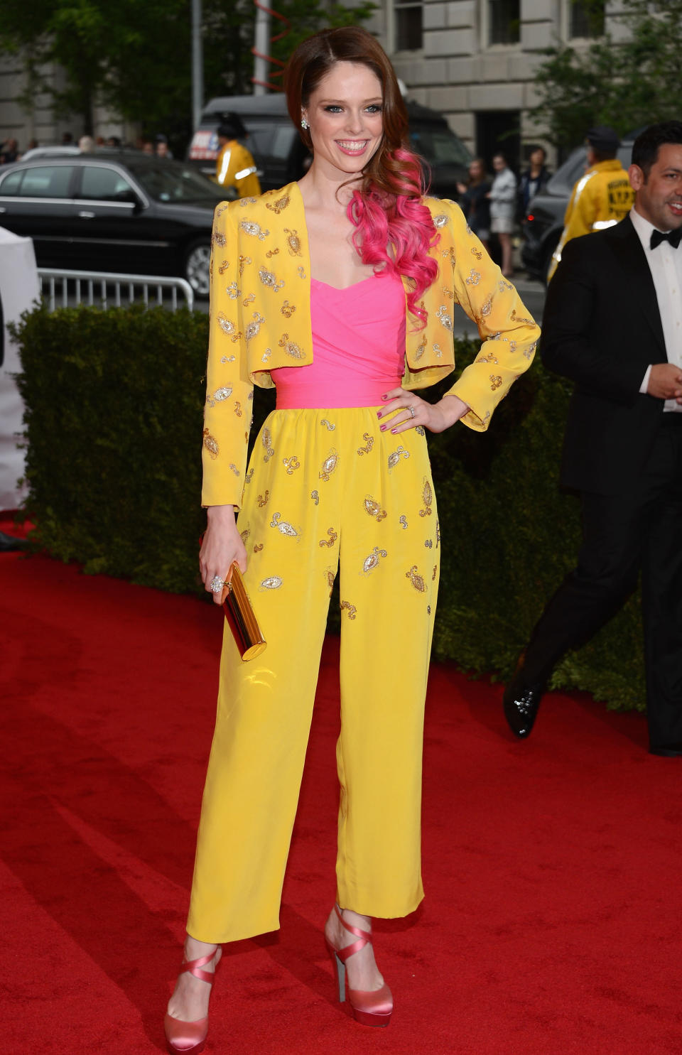 NEW YORK, NY - MAY 07: Coco Rocha attends the "Schiaparelli And Prada: Impossible Conversations" Costume Institute Gala at the Metropolitan Museum of Art on May 7, 2012 in New York City. (Photo by Dimitrios Kambouris/Getty Images)