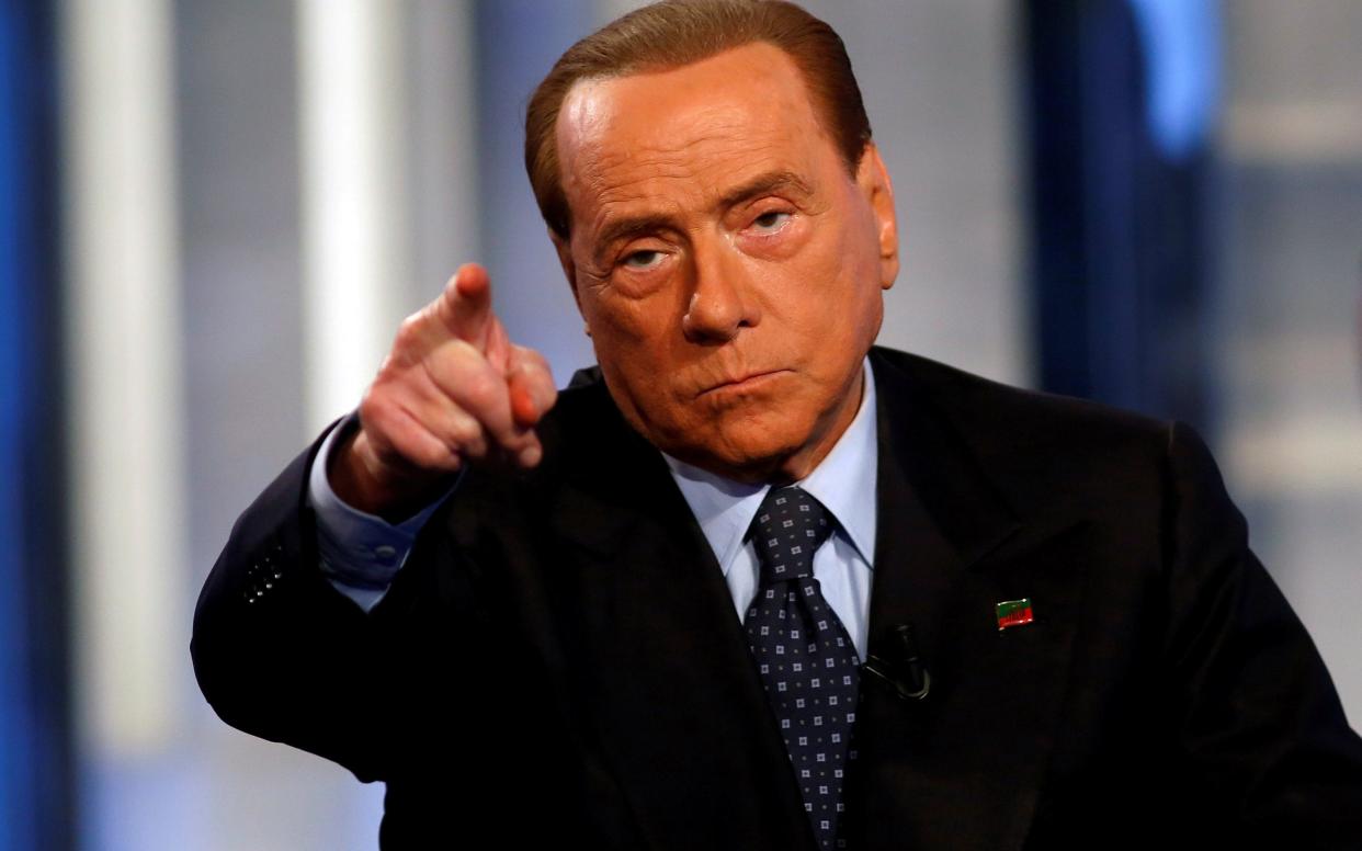 Mr Berlusconi hopes to be able to stand again as a candidate for prime minister and leader of the centre-Right when Italy heads to the polls in the Spring - Reuters