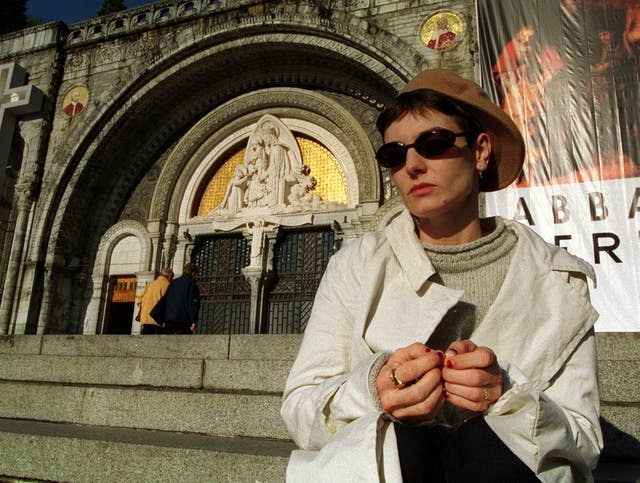 At Lourdes in France where she was ordained as a Priest in the Latin Tridentine Church and adopted the name Mother Bernadette Mary O’Connor in 1999