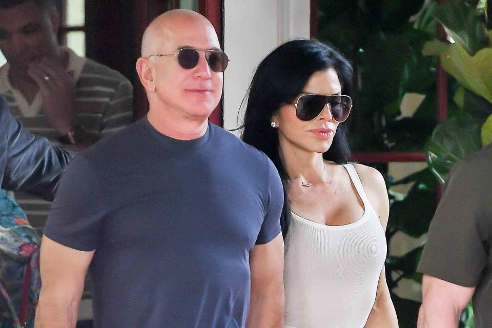 <p>TheImageDirect.com</p> Jeff Bezos and Lauren Sanchez spotted taking ATV