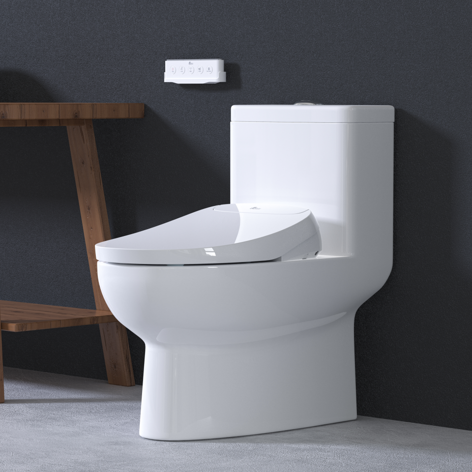 The self-sanitizing Discovery DLS Bidet Seat ($899) also has a heated seat and warm air dryer, which eliminates the need for any toilet paper.