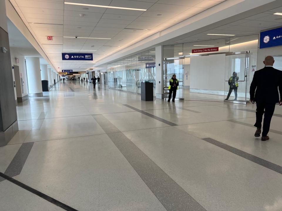 Delta Air Lines' new Terminal C at LaGuardia Airport.