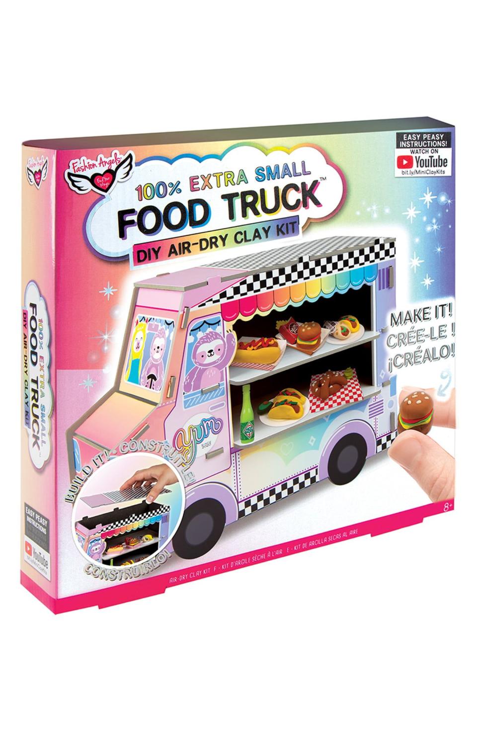 100% Extra Small Food Truck DIY Clay Kit