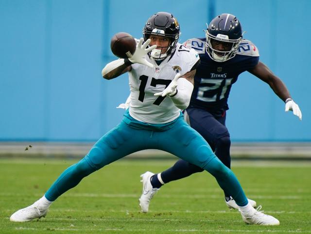 Evan Engram grabs second TD pass of game for Jaguars