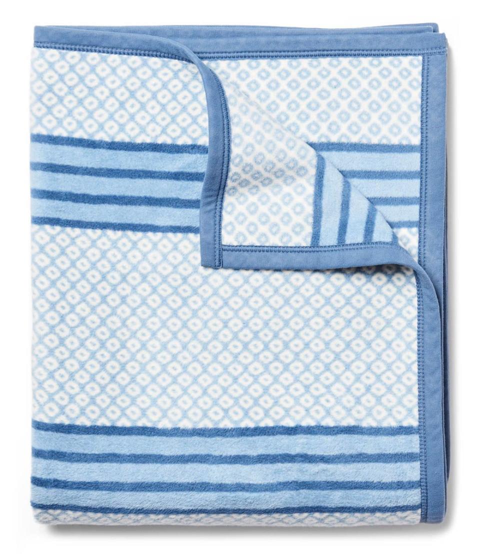 1) Captain's Classic Light Blue Original Blanket