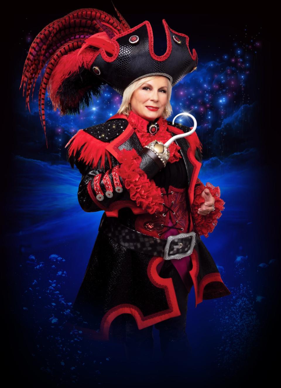 Jennifer Saunders in Peter Pan at the Palladium (Storyhouse PR)