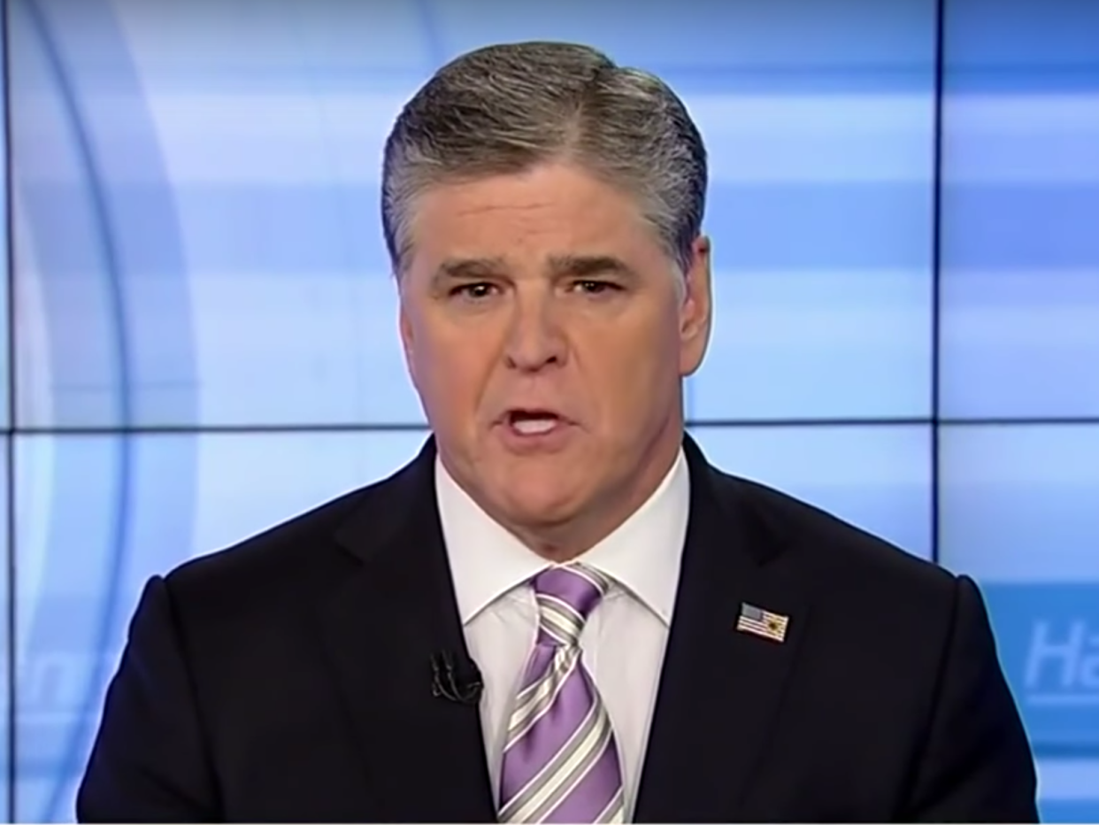 Mr Hannity suggested Roy Moore's advances towards a 14-year-old were 'consensual': Fox News