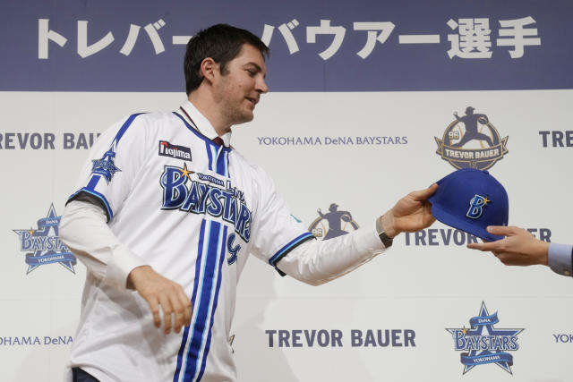 Trevor Bauer Press Conference for the DeNA BayStars : r/NPB