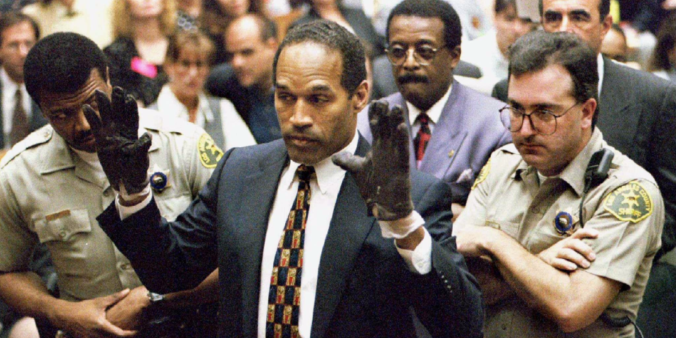 OJ Simpson gloves