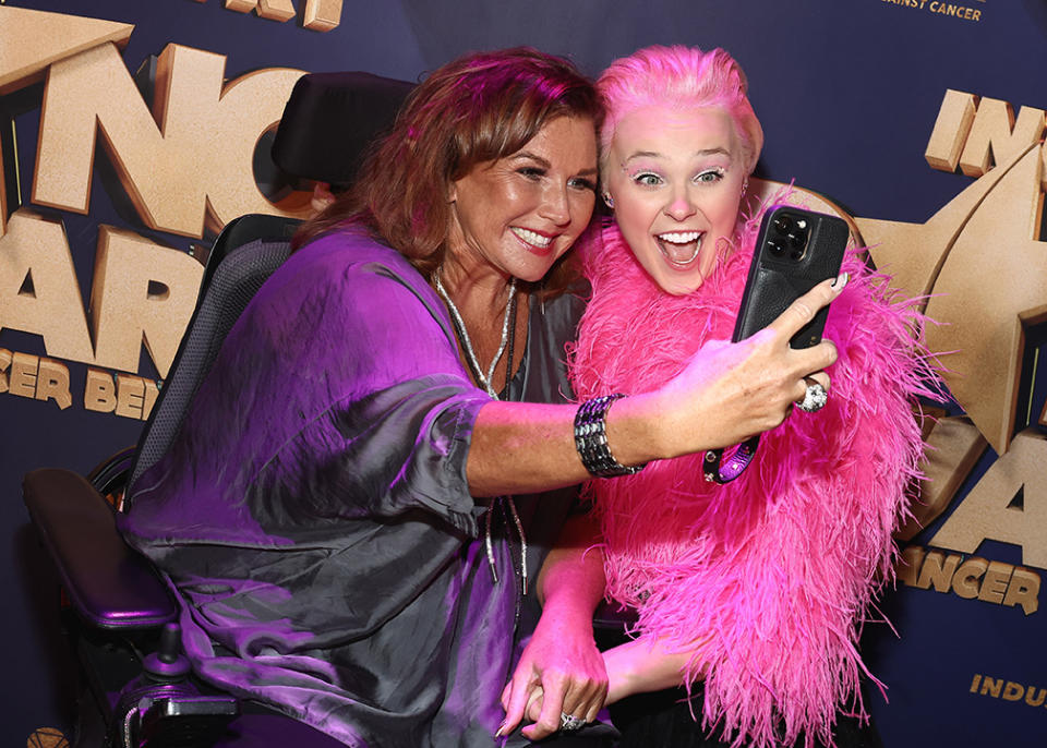 <span><span>Abby Lee Miller and Jojo Siwa, 2022</span><span>John Salangsang/Shutterstock</span></span>