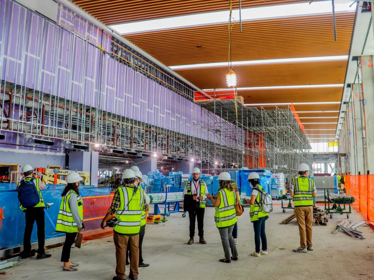 Touring Delta Air Lines' new terminal at LaGuardia Airport  — Delta Hard Hat Tour 2021