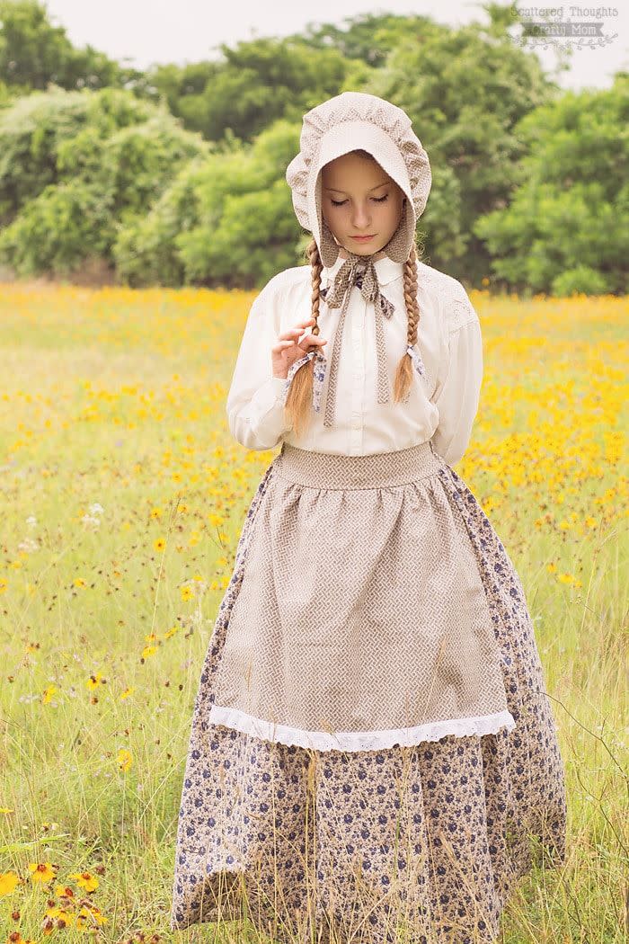 DIY 'Little House on the Prairie' Costume