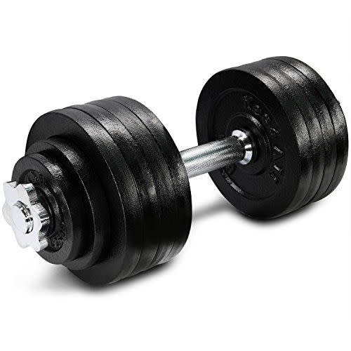 1) Yes4All Adjustable Dumbbells