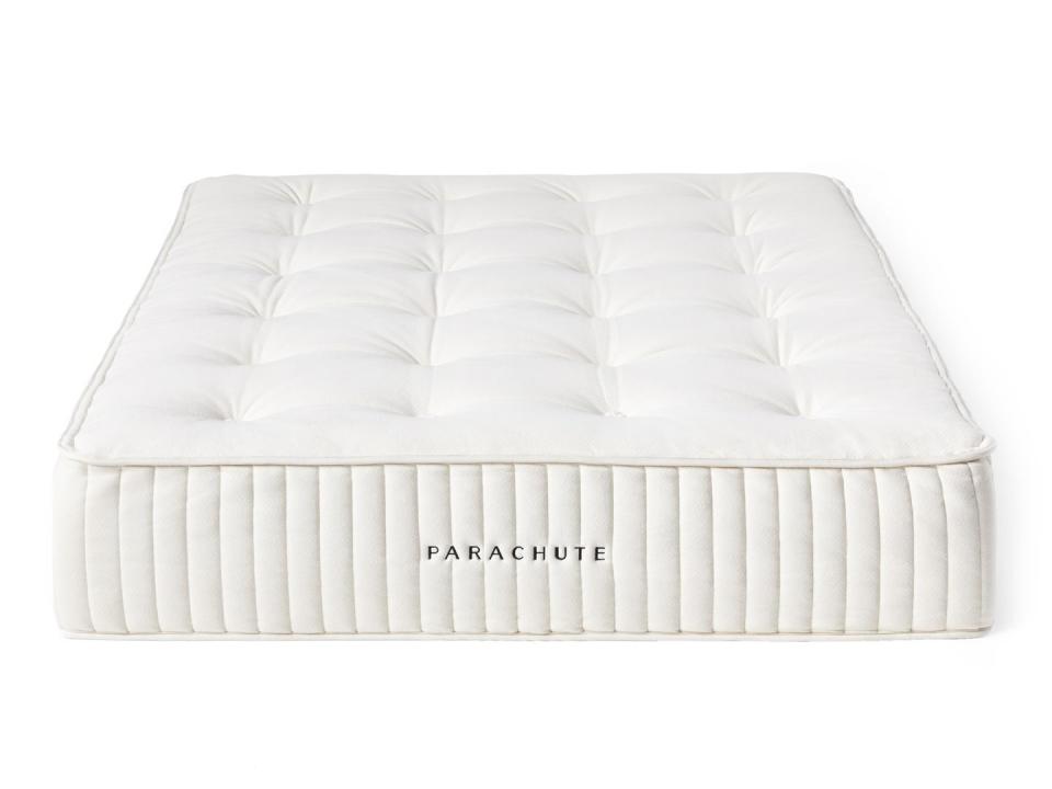 Parachute's offering 20% off sitewide for Cyber Week. Luckily, that includes their famous mattress, which is -- of course -- called <a href="https://fave.co/2oKoWSx" target="_blank" rel="noopener noreferrer"><strong>The Mattress</strong>﻿</a>. The Mattress has layers of New Zealand wool and organic cotton so that you can get a good night's sleep. Plus, you can even get one of their much sought after <strong><a href="https://fave.co/2JMDwQE" target="_blank" rel="noopener noreferrer">bathrobes</a></strong> that <a href="https://www.huffpost.com/entry/parachute-home-black-friday-sale-robes_n_5c07eec0e4b0680a7ecb550d" target="_blank" rel="noopener noreferrer"><strong>we wrote about last year</strong>﻿</a>. Shop Parachute's sale <strong><a href="https://fave.co/2RLZo1l" target="_blank" rel="noopener noreferrer">here</a></strong>.