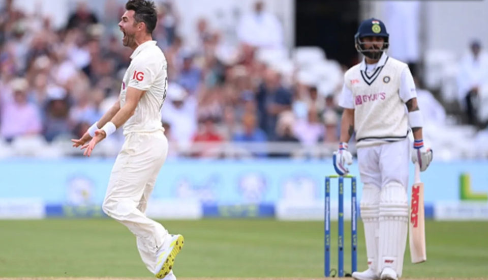 James Anderson Dismisses Virat Kohli