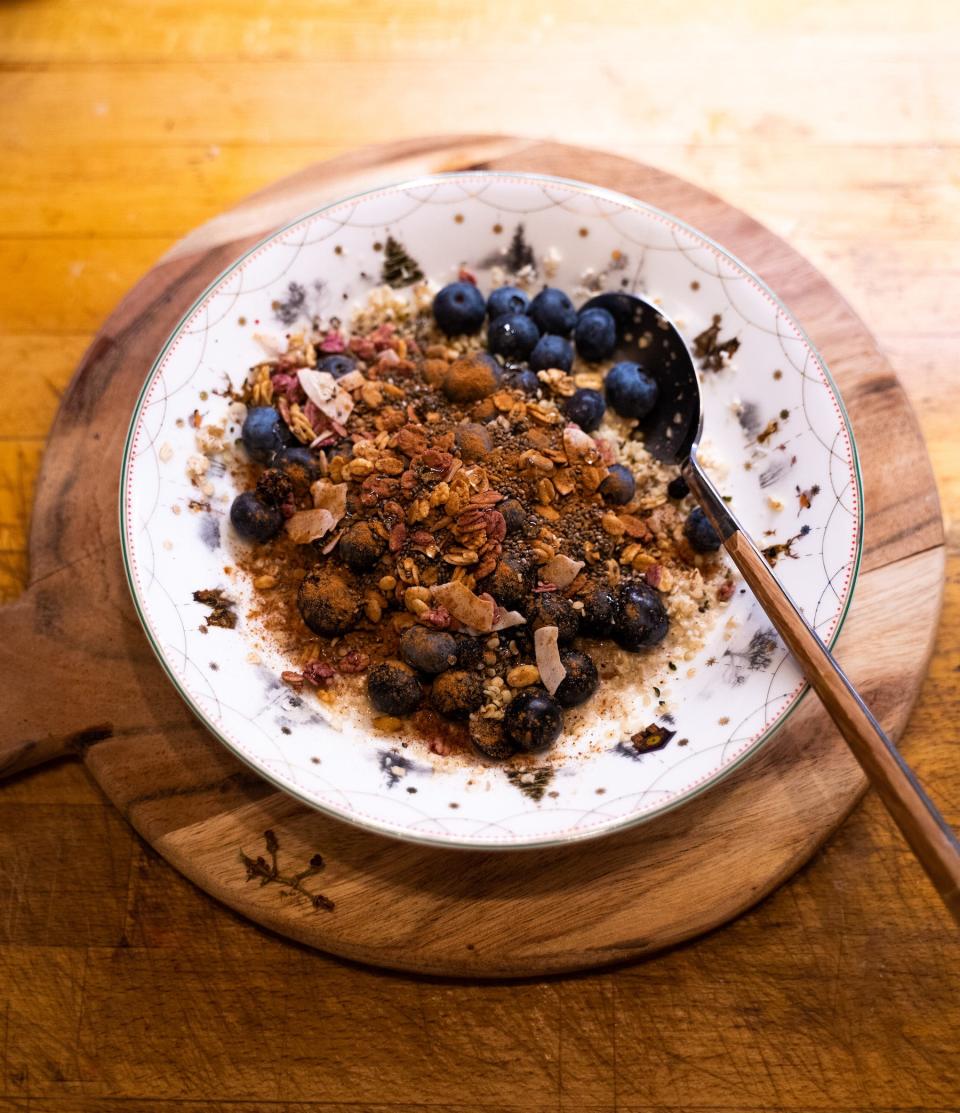 Cecilia Blomdahl Svalbard breakfast