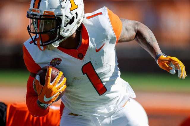 Twitter reacts to Bears selection of WR Velus Jones Jr. in NFL draft