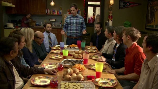 "It's Always Sunny In Philadelphia" Thanksgiving episode "The Gang Squashes Their Beefs""<p>FX</p>