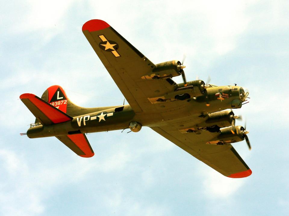 The historic military B-17 aircraft named 