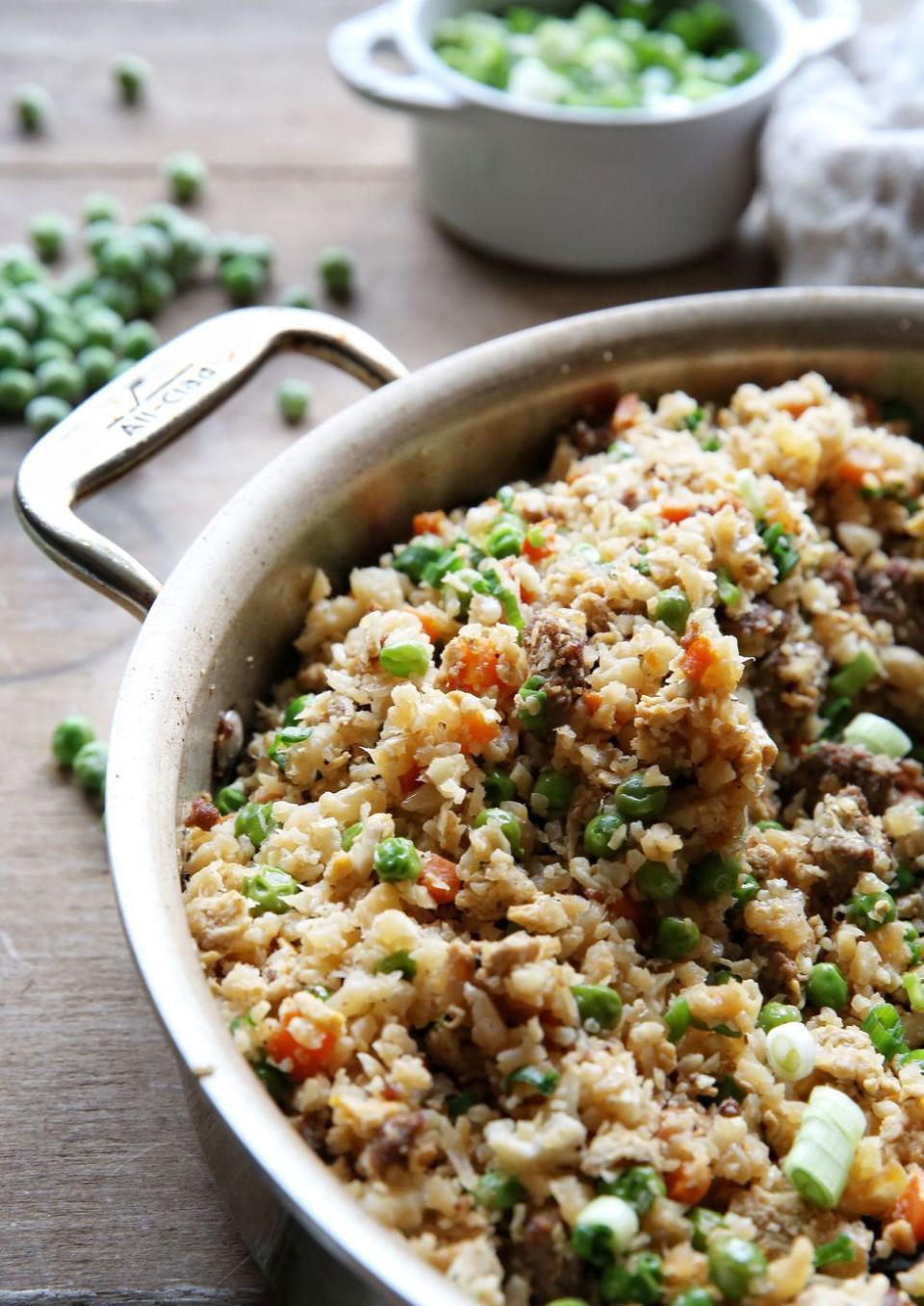 Beef Cauliflower Fried Rice