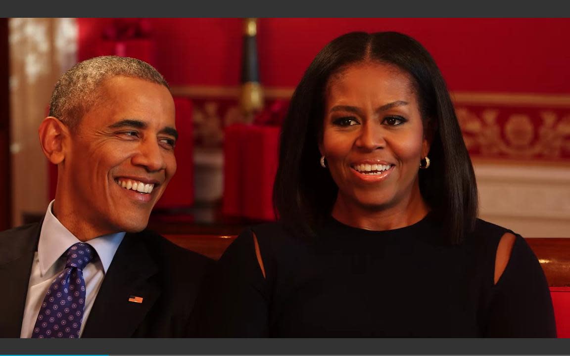 'We Love You': Michelle Obama Shares Vintage Image of Barack and ...