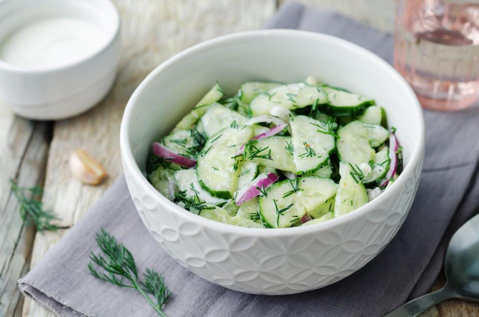 Creamed Cucumbers