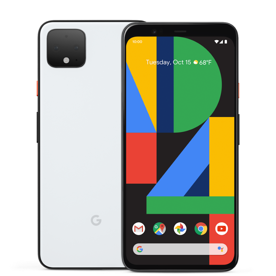 Pixel 4 smartphone