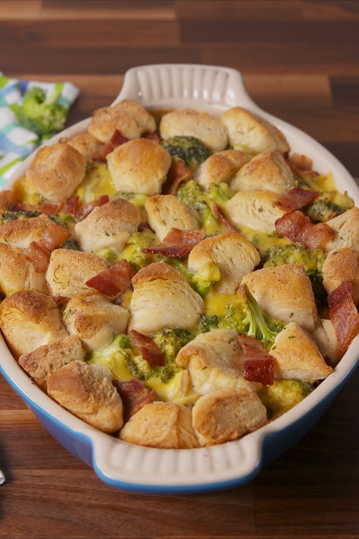 Chicken Bacon Ranch Bubble-Up Bake